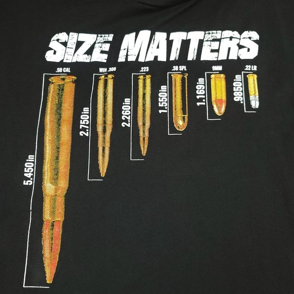 Grunt Style Mens 3XL Ammo Bullets‎ Matters Mens Black Graphic T-Shirt Crew Neck - Picture 2 of 10